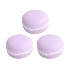 Celebpet Latex Sweet Macaron Beep Dog Toy, 葡萄, 3片
