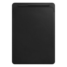 Apple 정품 아이패드 프로 12.9 가죽 슬리브, 블랙(MQ0U2FE/A)