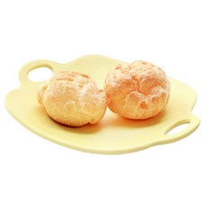 칠린 멜라민 웨어 사각 핸들 앞접시, 옐로우