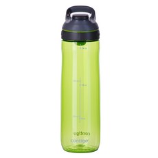 Contigo 오토씰 코트랜드 물통, 시트론 그린 + 그레이 리드, 720ml, 1개