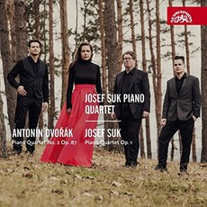 ANTONIN DVORAK/ JOSEF SUK - PIANO QUARTETS NO.2 OP.87 & PIANO QUARTET OP.1/ JOSEF SUK PIANO QUINTET 체코수입반, 1CD