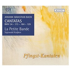 JOHANN SEBASTIAN BACH - CANTATAS BWV 4173184129 / LA PETITE BANDE SIGISWALD KUIJKEN SACD HYBRID 바흐 칸타타 16집 네덜란드수입반, 1CD