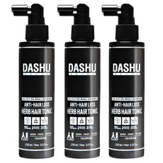 다슈 데일리 안티 헤어로스 허브 헤어토닉, 150ml, 3개
