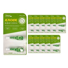 바르네 노크식 수정테이프 리필 BCT-0456R, 12개입