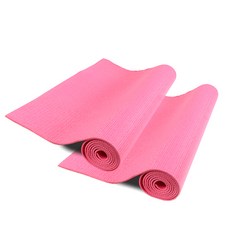 스포뱅크 PVC 요가매트 4mm 2p, 핑크