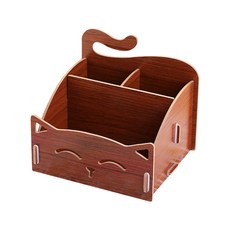 라덴 고양이 모양 화장품 정리함 A07, 1개