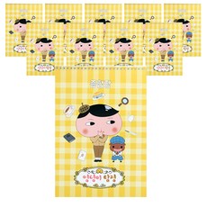 아이세움 엉덩이탐정 종합장, 옐로우, 10개입