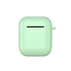 윰플 에어팟 무광 베이직 TPU 케이스, 민트