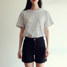 오키진 여성용 치즈 옆트임 반바지