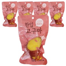 한울푸드 한입 고구마, 120g, 5개입