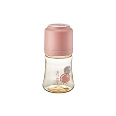 마더케이 369 PPSU신생아젖병 180ml, 0단계(0~2개월), 인디핑크, 1개, 1개 - 헤겐젖병