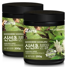 조은약초 신선초가루, 2개, 200g