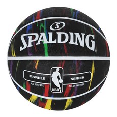 스팔딩 NBA 마블 시리즈 농구공 레인보우 블랙 71-101Z