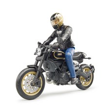 bruder Dugatti Scrambler 摩托車玩具 BR63050, 混色