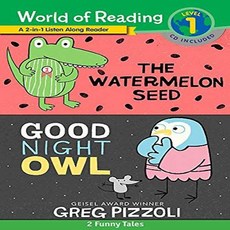 Watermelon Seed the and Good Night Owl 2-In-1 Listen-Along Reader:2 Funny Tales [With Audio CD], Disney-Hyperion
