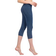 NOKJOK 女款7分瑜伽內搭褲