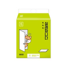 브리더랩 똑똑똑 실례합니다 배변패드 M3 레몬향 90매, 1개