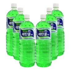 카렉스 천연 발효 순 에탄올 워셔액, 1.8L, 6개