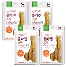 더내추럴 콜라겐 스틱 강아지 간식 8cm 10p, 오리지널, 4개