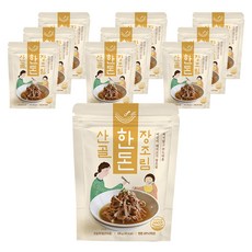 에코맘 산골장조림 한돈 100g, 돼지고기, 10개