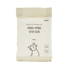 아르르 응고형 프리미엄 두부 고양이모래, 2.8kg, 1개