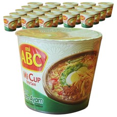 ABC 미컵 인스턴트 라사 소토아얌 치킨소토향 60g, 24개