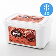 롯데웰푸드 조안나 초코 빙과 (냉동), 5L, 1개