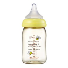 더블하트 SofTouch 모유실감 젖병 160ml, SS(신생아부터), 꿀벌