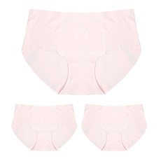 여성용 바람결 골지 노라인 팬티 3p
