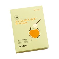 강블리 제주 유채꿀 영양 마스크팩 25ml, 1매입, 100개
