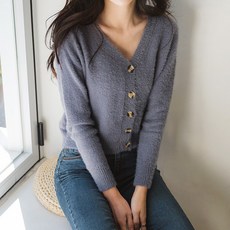 엔비룩 여성용 파스텔슬림가디건