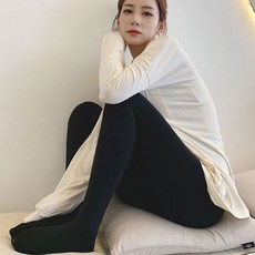 오키진 코코 인조융털 쫀득 레깅스 유발