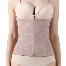 콩 플라워 복부 보정 코르셋