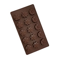 矽膠模具梅花3款15, 單色, 1個