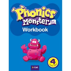 Phonics monster 4 : Work Book 2 E, A-list