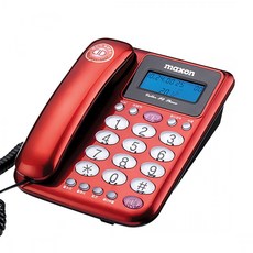 맥슨 유선 전화기 레드, MS-590(레드)