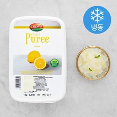 크롭스 냉동퓨레 레몬 (냉동), 1kg, 1개