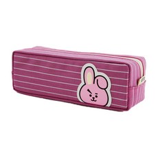 모노폴리 BT21 C포켓 스트라이프 파우치형 필통, 쿠키(COOKY), 1개