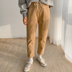 엔비룩 여성용 세상편한골덴 밴딩팬츠
