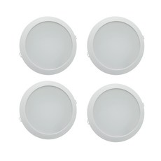 시그마 LED 슬림 다운 라이트 20~21cm 30W 4p, 주광색, 4개