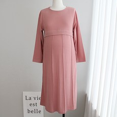 이얀 라인 임산부 수유원피스