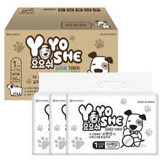 YOYOSHE 男孩的寵物紙尿褲, 第1階段, 30片, 3包