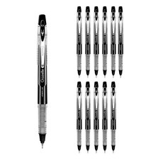 라인플러스 가젤 액상 니들펜 0.3mm, Sense Black, 12개