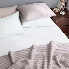 침대시트화이트