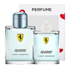 페라리 라이트 에센스 오드뚜왈렛 125ml + 라이트 테스터 오드뚜왈렛 75ml 세트 + 선물박스, 1세트