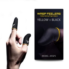 플라이디지 조이트론 WASP필러 스마트폰 게이밍 터치 골무, 옐로우, 1개