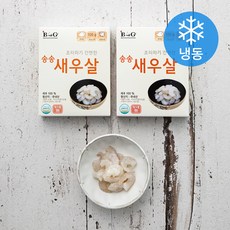 B&G 조리하기 간편한 송송 새우살 (냉동), 100g, 2개