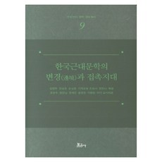 한국근대문학의 변경과 접촉시대, 보고사