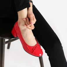 샤르망 에나멜 미들힐 OS0403