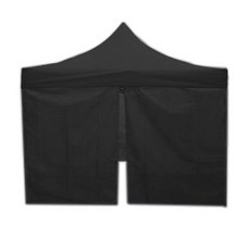 런웨이브 캐노피 방수 천막 끈타입 A형 3 x 2 m, 블랙, 1세트
